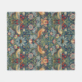 William Morris Strawberry fleece deken (Voorkant (Horizontaal))