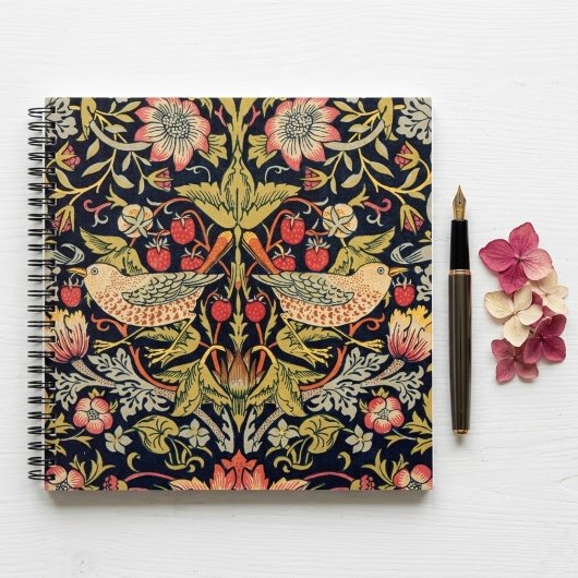 William Morris Strawberry Thief Artistic  Notitieboek