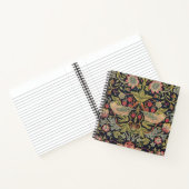 William Morris Strawberry Thief Artistic  Notitieboek (Binnen)