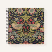 William Morris Strawberry Thief Artistic  Notitieboek (Voorkant)