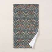  William Morris Strawberry Thief Bad Handdoek (Handdoek)
