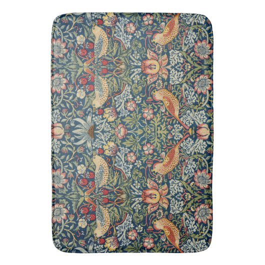 William Morris Strawberry Thief Badmat (Voorkant Verticaal)