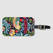 William Morris Strawberry Thief Bagagelabel (Voorkant (horizontaal))