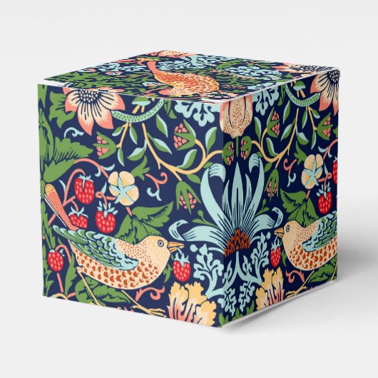 William Morris Strawberry Thief Bedankdoosjes (Voorkant Zijde)