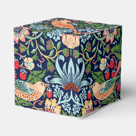 William Morris Strawberry Thief Bedankdoosjes (Achterkant)