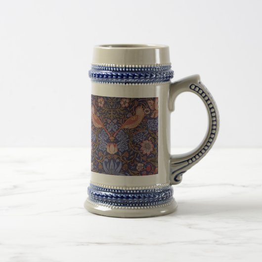 William Morris Strawberry Thief Bierpul (Rechts)