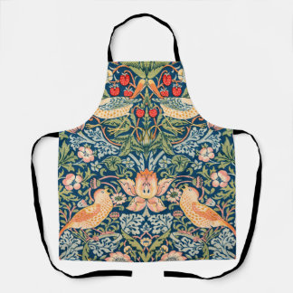 William Morris Strawberry Thief Bloemmotief Schort