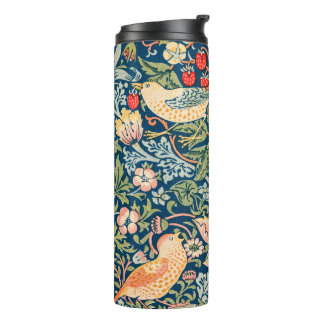 William Morris Strawberry Thief Bloemmotief Thermosbeker