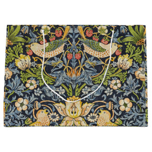 William Morris - Strawberry Thief Bloempatroon Groot Cadeauzakje