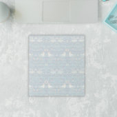 William Morris Strawberry Thief Blue  gevoerd Notitieblok