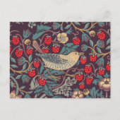 William Morris Strawberry Thief Briefkaart (Voorkant)