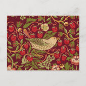 William Morris Strawberry Thief Briefkaart (Voorkant)