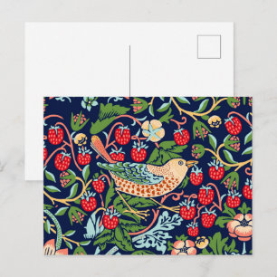 William Morris Strawberry Thief Briefkaart
