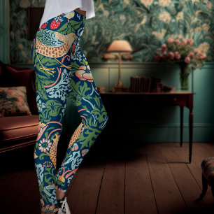 William Morris Strawberry Thief Broek Leggings