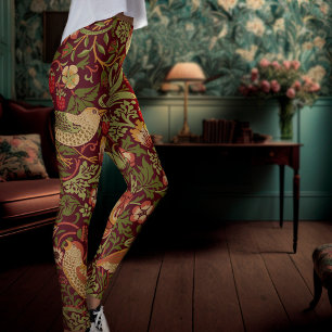 William Morris Strawberry Thief Broek Leggings