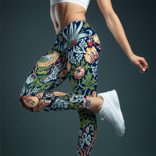 William Morris Strawberry Thief Broek Leggings
