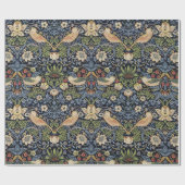 William Morris Strawberry Thief Cadeaupapier (Vlak)