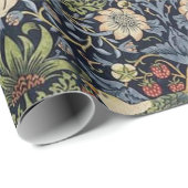 William Morris Strawberry Thief Cadeaupapier (Rol Hoek)