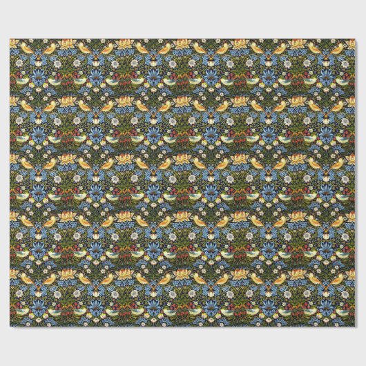 William Morris, Strawberry Thief Cadeaupapier (Vlak)