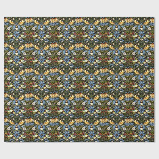 William Morris - Strawberry Thief, Cadeaupapier (Vlak)