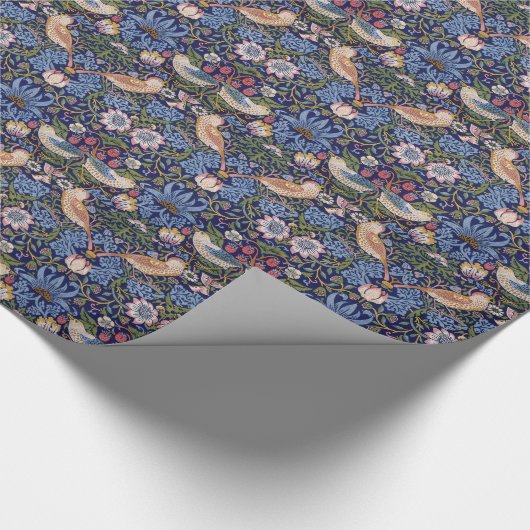 William Morris Strawberry Thief Cadeaupapier (Hoek)