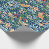 William Morris Strawberry Thief Cadeaupapier (Hoek)