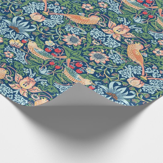 William Morris Strawberry Thief Cadeaupapier (Hoek)