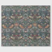 William Morris Strawberry Thief Cadeaupapier (Vlak)