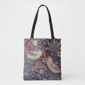William Morris Strawberry Thief Canvas tas (Voorkant)