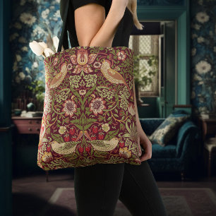 William Morris Strawberry Thief Canvas tas