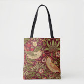 William Morris Strawberry Thief Canvas tas (Voorkant)
