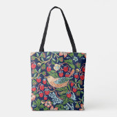 William Morris Strawberry Thief Canvas tas (Achterkant)