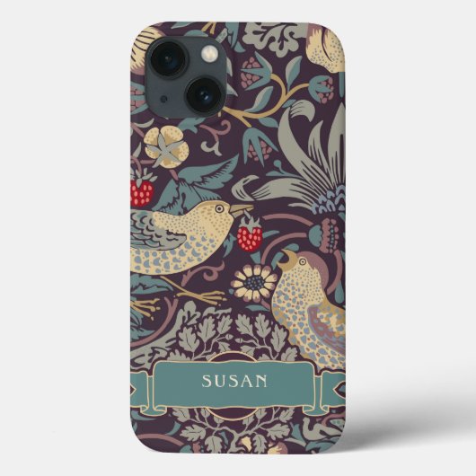 William Morris Strawberry Thief Case-Mate iPhone C Case (Achterkant)