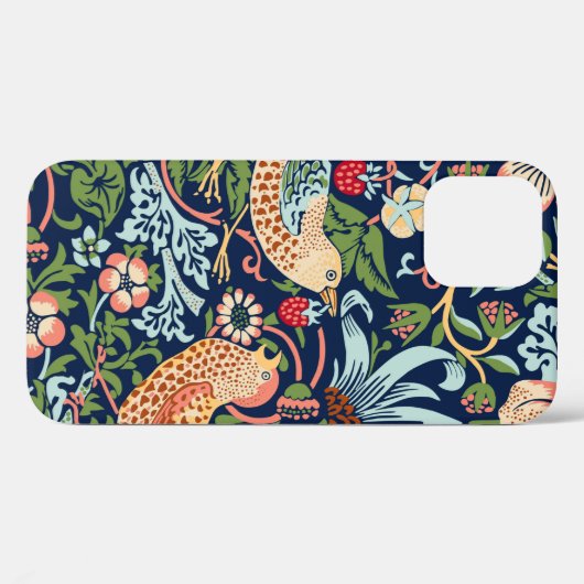William Morris Strawberry Thief Case-Mate iPhone Case (Achterkant (horizontaal))