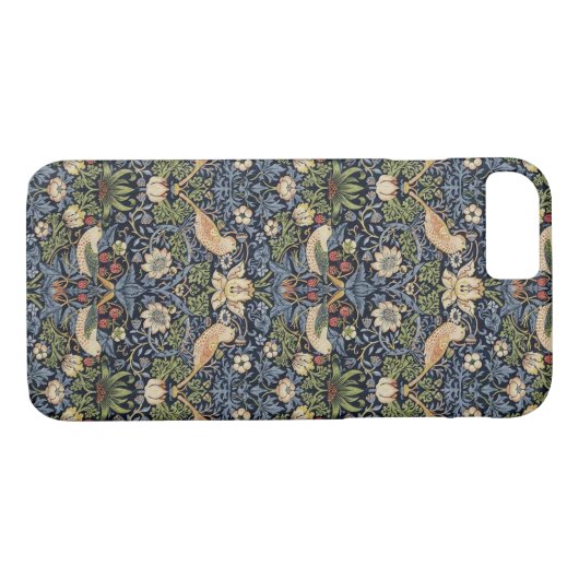William Morris Strawberry Thief Case-Mate iPhone Case (Achterkant (Horizontaal))