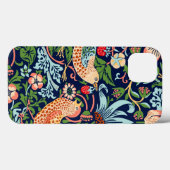 William Morris Strawberry Thief Case-Mate iPhone Case (Achterkant (horizontaal))
