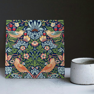 William Morris Strawberry Thief Ceramic Tegel Tegeltje