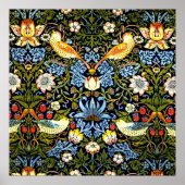 William Morris - Strawberry Thief Classic Poster (Voorkant)