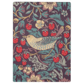 William Morris Strawberry Thief Clipboard Klembord (Achterkant)