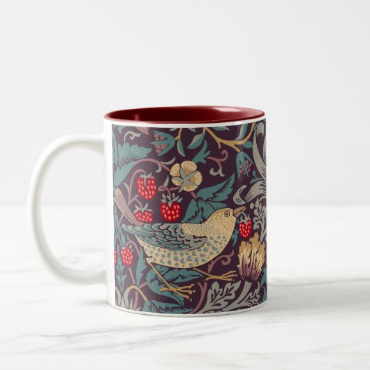 William Morris Strawberry Thief Coffee Mok (Links)