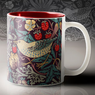 William Morris Strawberry Thief Coffee Mok