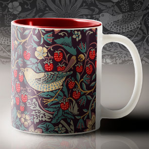 William Morris Strawberry Thief Coffee Mok