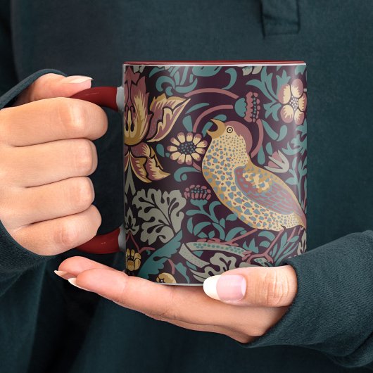 William Morris Strawberry Thief Coffee Mok