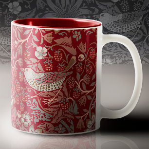 William Morris Strawberry Thief Coffee Mok