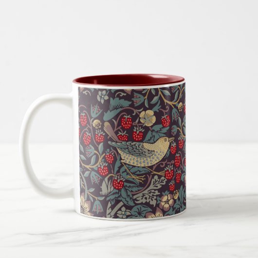 William Morris Strawberry Thief Coffee Mok (Links)