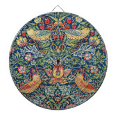 William Morris - Strawberry Thief Dartbord (Voorkant)