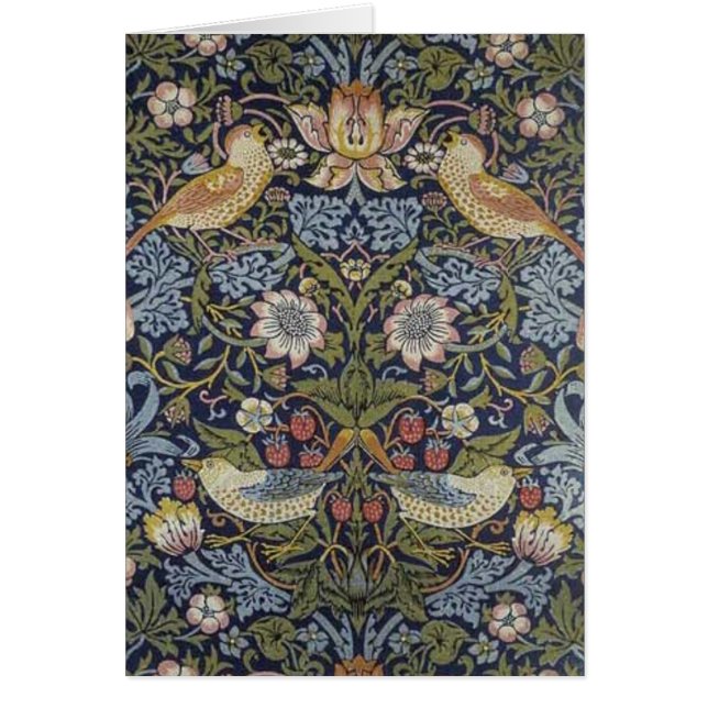 William Morris Strawberry Thief Design 1883 (Voorkant)