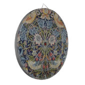 William Morris Strawberry Thief Design 1883 Dartbord (Voorkant Links)