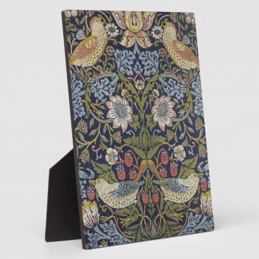 William Morris Strawberry Thief Design 1883 Fotoplaat (Zijkant)