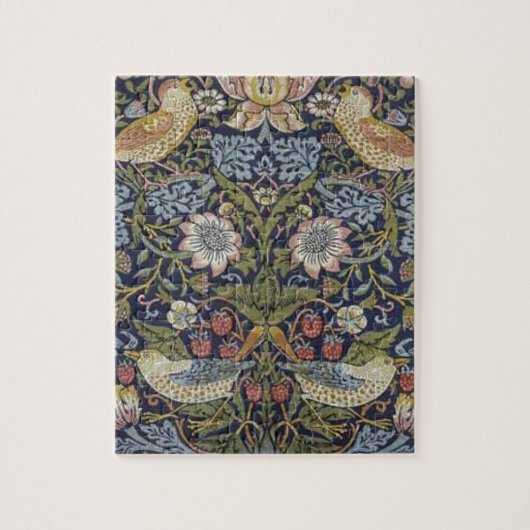 William Morris Strawberry Thief Design 1883 Legpuzzel (Verticaal)